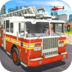 Logo of City Fire Truck Rescue android Application 